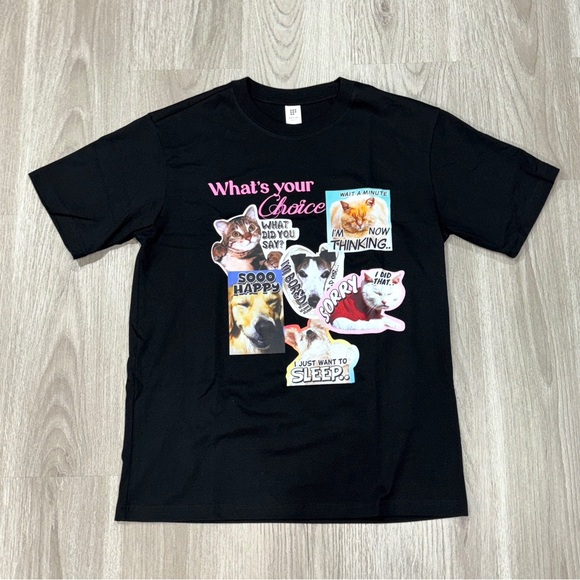 Cat Meme Graphic T-Shirt
— Unisex M - Picture 2 of 8